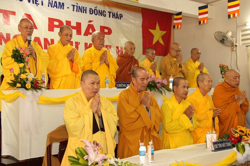 Đồng Tháp: Lễ tạ pháp chùa Phước Hưng , chùa Giác Tôn