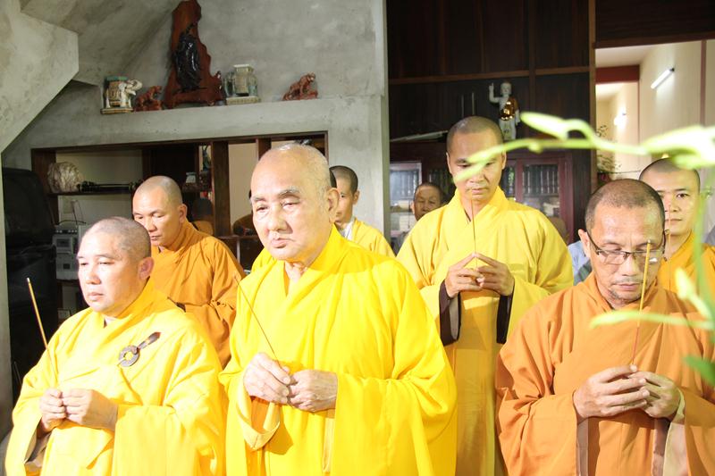 Đồng Tháp: Các đoàn viếng tang cố HT. Thích Thiện Tâm