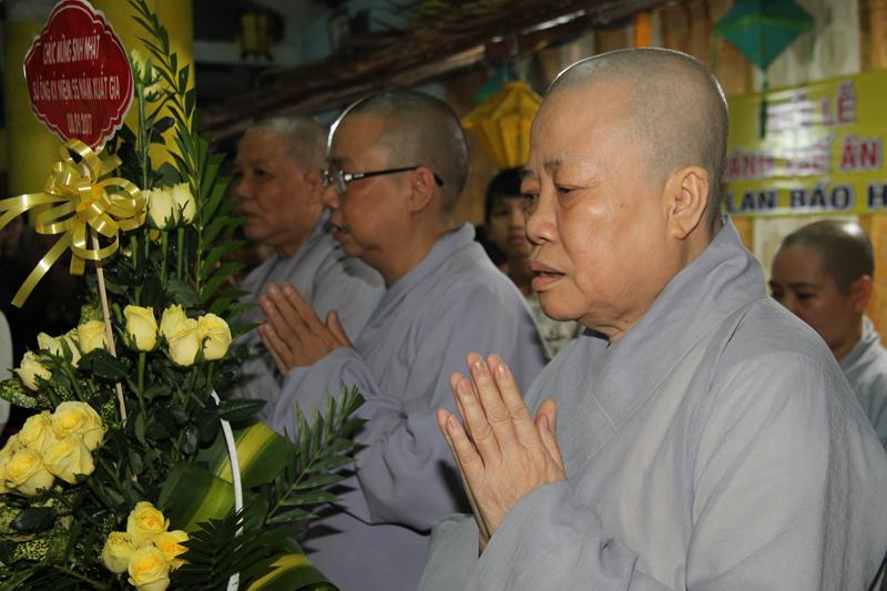 Đồng Tháp: Lễ khánh tuế và kỷ niệm 55 năm xuất gia HT. Thích Thiện Huệ