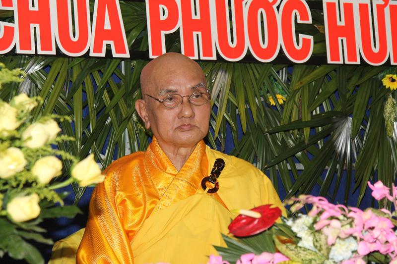 Đồng Tháp: Lễ khánh tuế và kỷ niệm 55 năm xuất gia HT. Thích Thiện Huệ