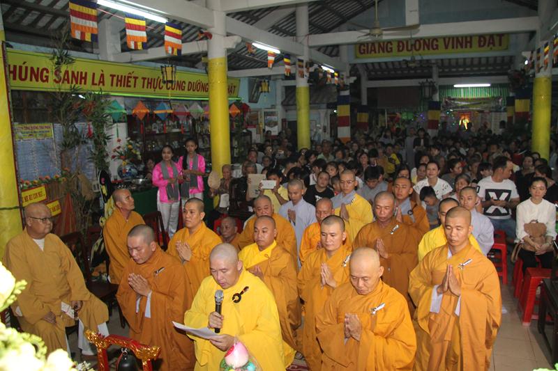Đồng Tháp: Lễ khánh tuế và kỷ niệm 55 năm xuất gia HT. Thích Thiện Huệ