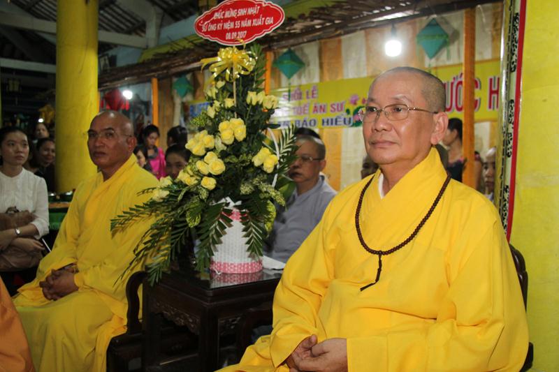 Đồng Tháp: Lễ khánh tuế và kỷ niệm 55 năm xuất gia HT. Thích Thiện Huệ