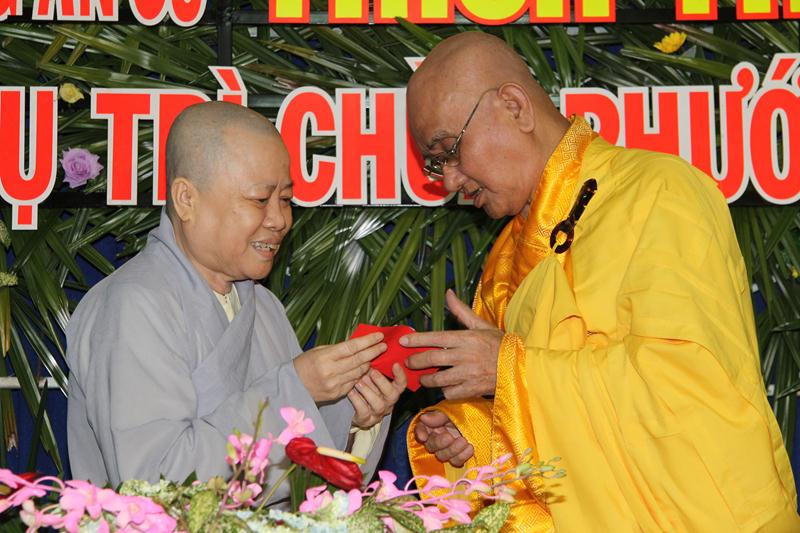Đồng Tháp: Lễ khánh tuế và kỷ niệm 55 năm xuất gia HT. Thích Thiện Huệ