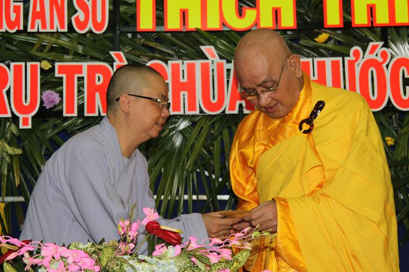 Đồng Tháp: Lễ khánh tuế và kỷ niệm 55 năm xuất gia HT. Thích Thiện Huệ