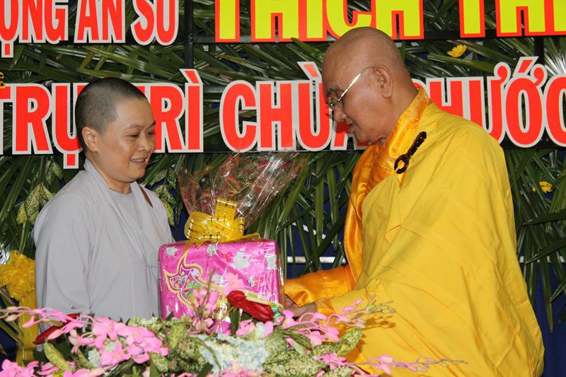 Đồng Tháp: Lễ khánh tuế và kỷ niệm 55 năm xuất gia HT. Thích Thiện Huệ