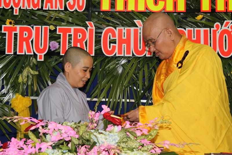 Đồng Tháp: Lễ khánh tuế và kỷ niệm 55 năm xuất gia HT. Thích Thiện Huệ