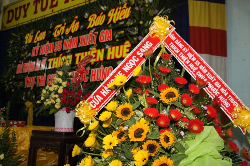 Đồng Tháp: Lễ khánh tuế và kỷ niệm 55 năm xuất gia HT. Thích Thiện Huệ