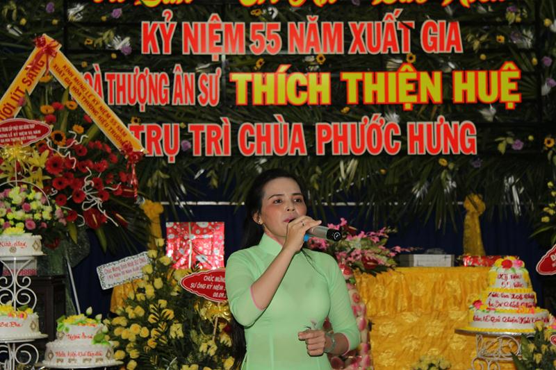 Đồng Tháp: Lễ khánh tuế và kỷ niệm 55 năm xuất gia HT. Thích Thiện Huệ