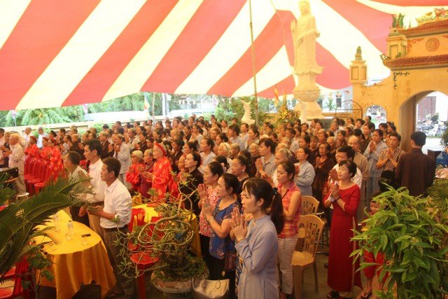Hà Nội: Trang nghiêm lễ Vu Lan tại chùa Phúc Duyên