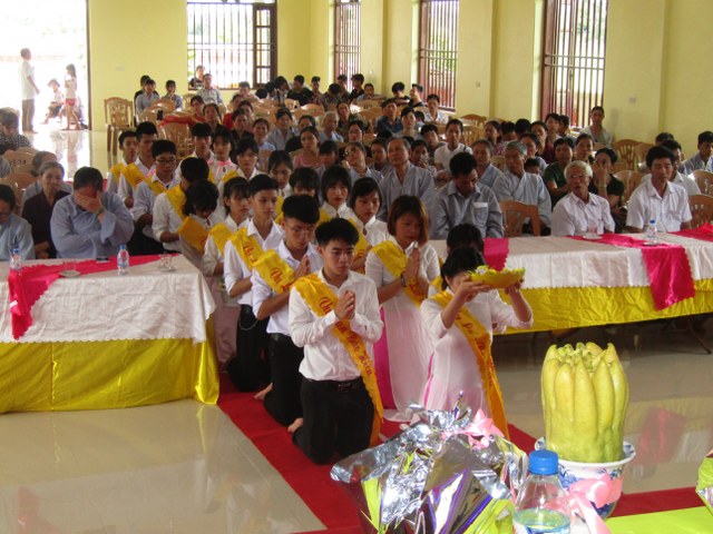 Thái Bình: Đại lễ Vu Lan tại chùa Hoằng Văn