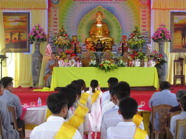Thái Bình: Đại lễ Vu Lan tại chùa Hoằng Văn