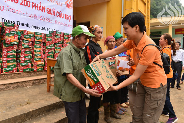 Tổng kết chương trình cứu trợ khẩn cấp cho đồng bào bị ảnh hưởng bởi lũ lụt tại Hòa Bình và Thanh Hóa (C127)