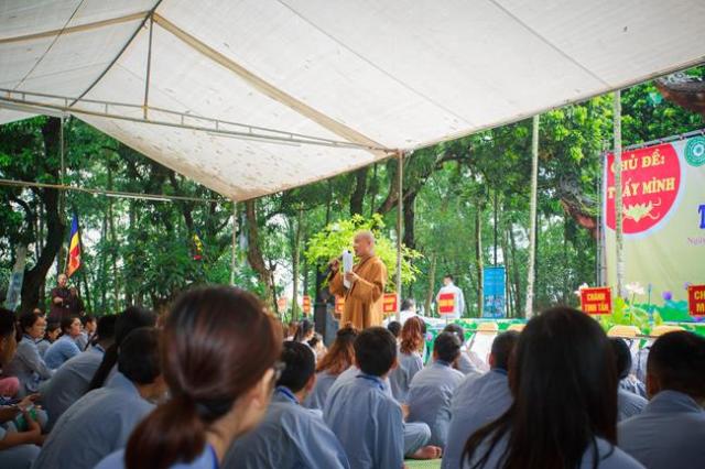 Thái nguyên: chùa Huống Thượng, Khai mạc khóa tu “ Tâm khai trí sáng lần thứ II ”.
