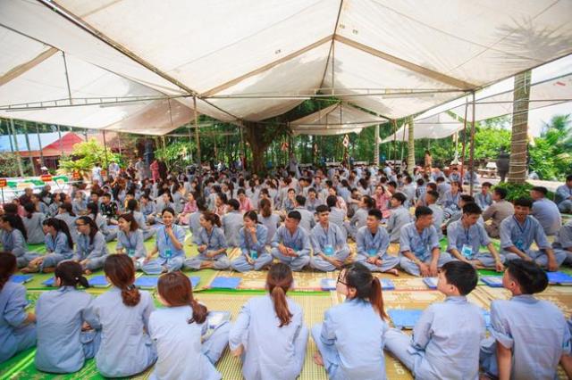 Thái nguyên: chùa Huống Thượng, Khai mạc khóa tu “ Tâm khai trí sáng lần thứ II ”.