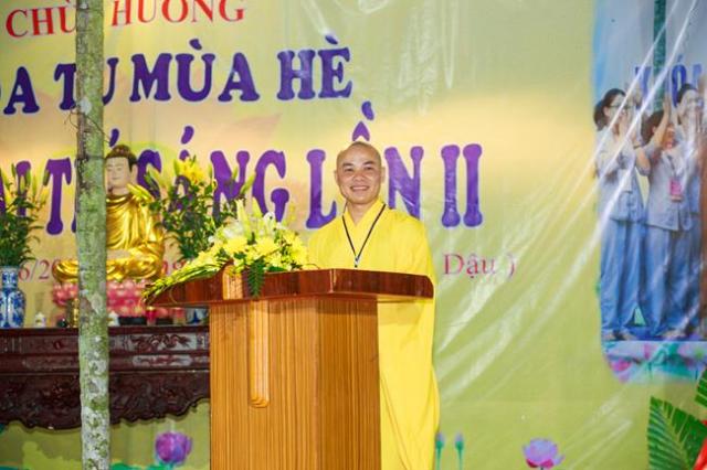Thái nguyên: chùa Huống Thượng, Khai mạc khóa tu “ Tâm khai trí sáng lần thứ II ”.