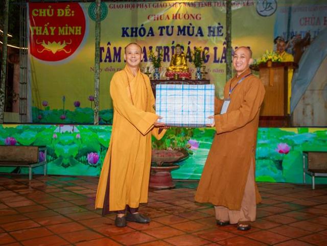 Thái nguyên: chùa Huống Thượng, Khai mạc khóa tu “ Tâm khai trí sáng lần thứ II ”.