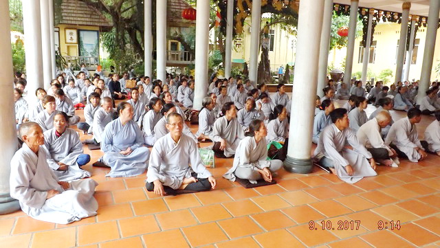 Chùa Lộc Thọ tổ chức khóa tu Bát quan trai lần thứ 8