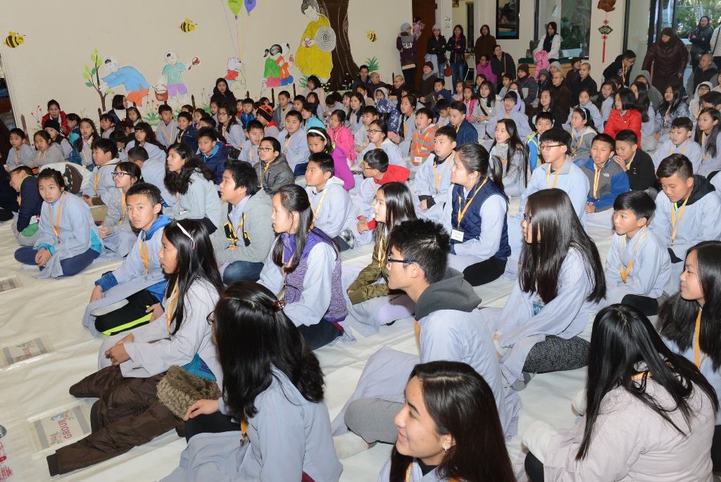 Chùa Đức Viên, San Jose (Hoa Kỳ)  Tổ Chức Khóa Tu Thiếu Nhi Mùa Đông 2017