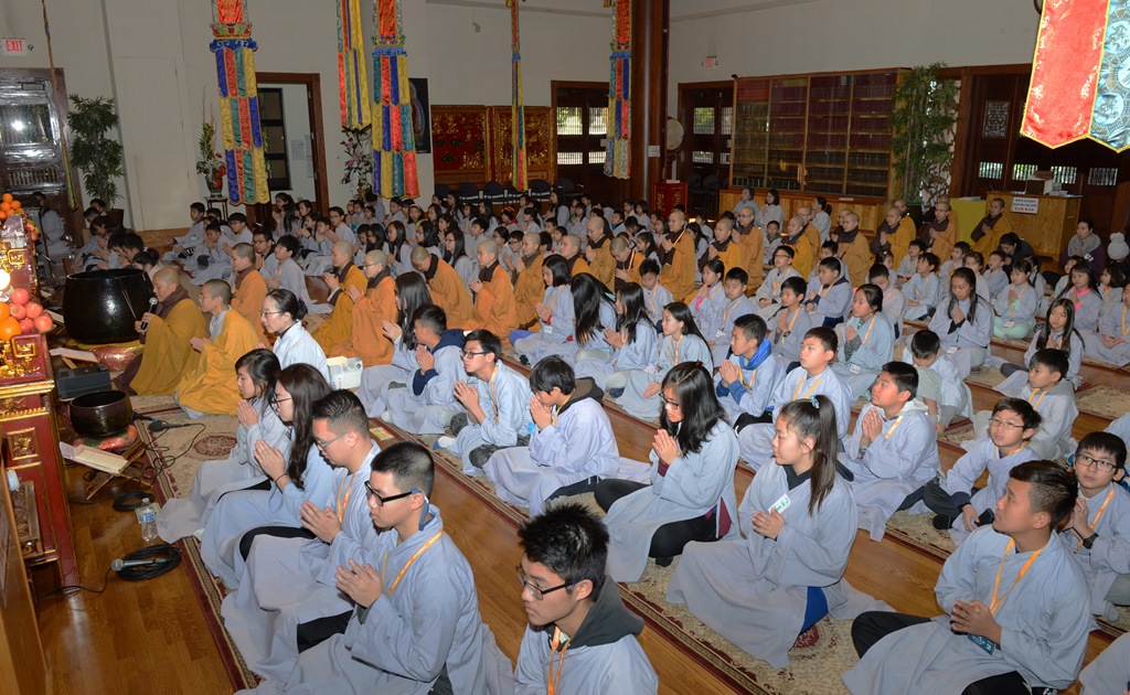 Chùa Đức Viên, San Jose (Hoa Kỳ)  Tổ Chức Khóa Tu Thiếu Nhi Mùa Đông 2017