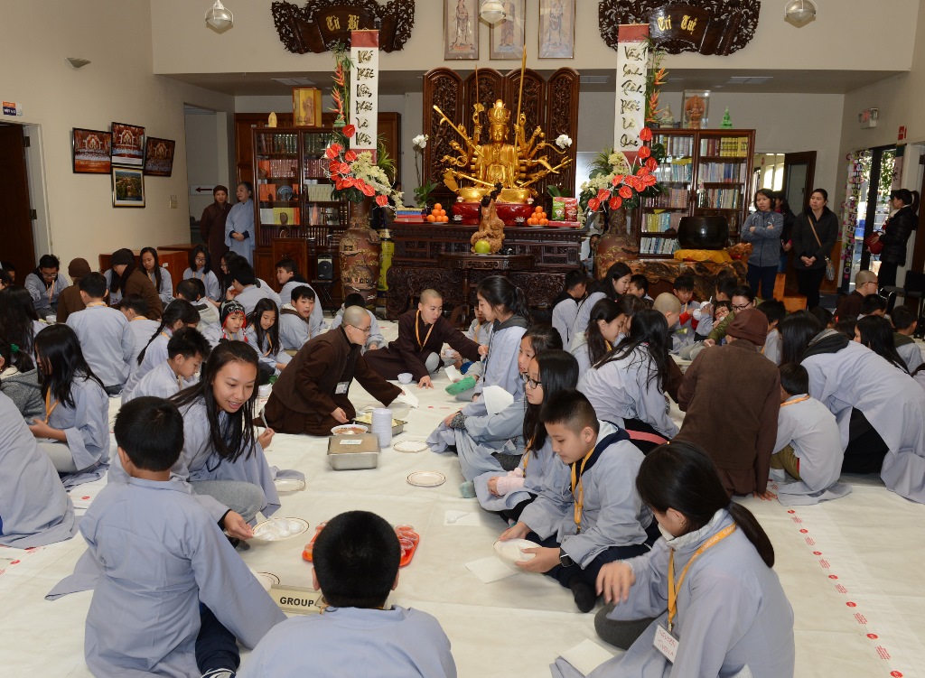 Chùa Đức Viên, San Jose (Hoa Kỳ)  Tổ Chức Khóa Tu Thiếu Nhi Mùa Đông 2017