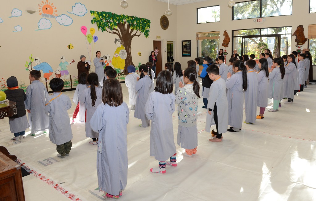 Chùa Đức Viên, San Jose (Hoa Kỳ)  Tổ Chức Khóa Tu Thiếu Nhi Mùa Đông 2017