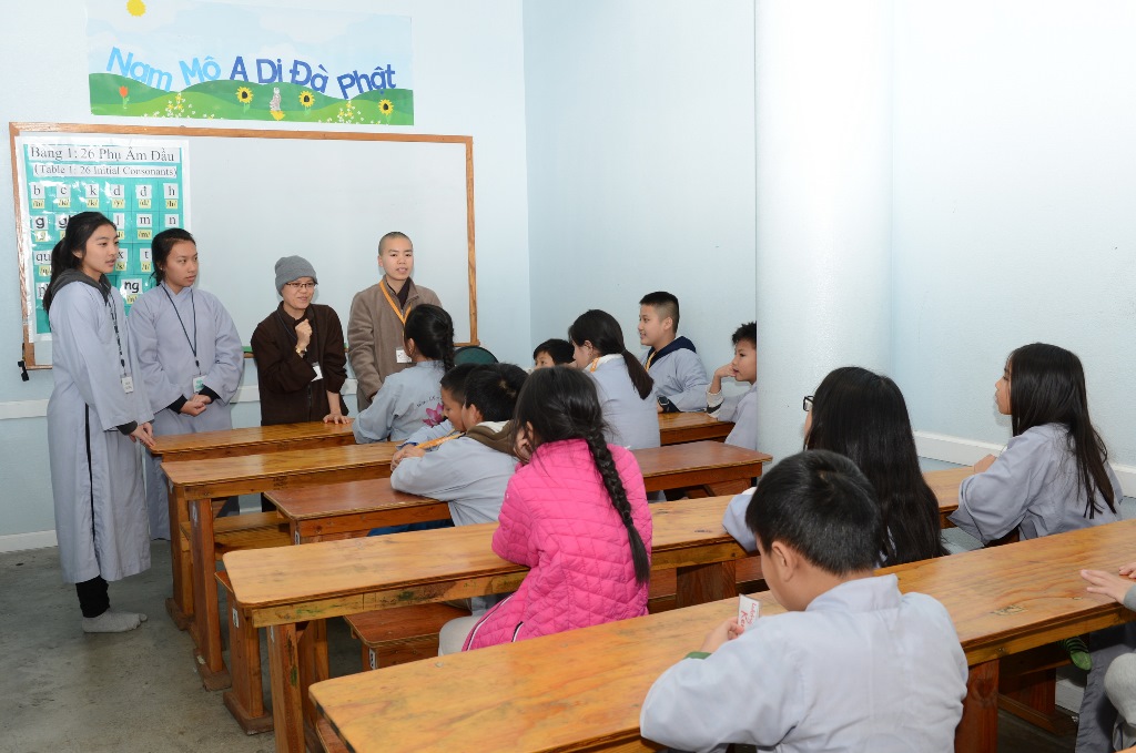 Chùa Đức Viên, San Jose (Hoa Kỳ)  Tổ Chức Khóa Tu Thiếu Nhi Mùa Đông 2017