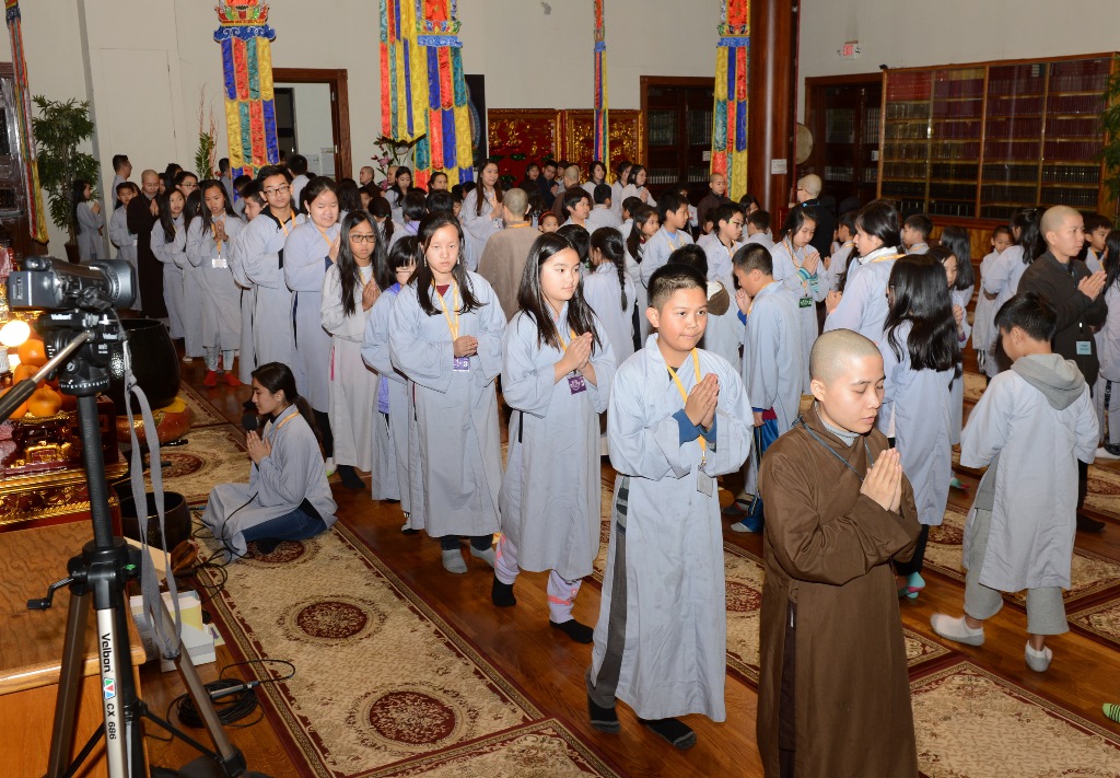 Chùa Đức Viên, San Jose (Hoa Kỳ)  Tổ Chức Khóa Tu Thiếu Nhi Mùa Đông 2017