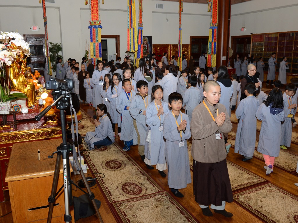 Chùa Đức Viên, San Jose (Hoa Kỳ)  Tổ Chức Khóa Tu Thiếu Nhi Mùa Đông 2017