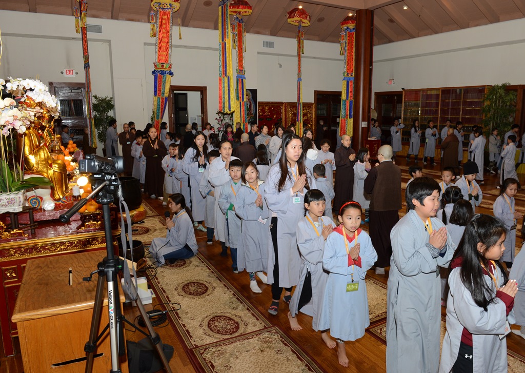 Chùa Đức Viên, San Jose (Hoa Kỳ)  Tổ Chức Khóa Tu Thiếu Nhi Mùa Đông 2017