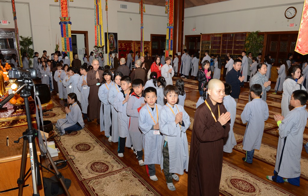 Chùa Đức Viên, San Jose (Hoa Kỳ)  Tổ Chức Khóa Tu Thiếu Nhi Mùa Đông 2017