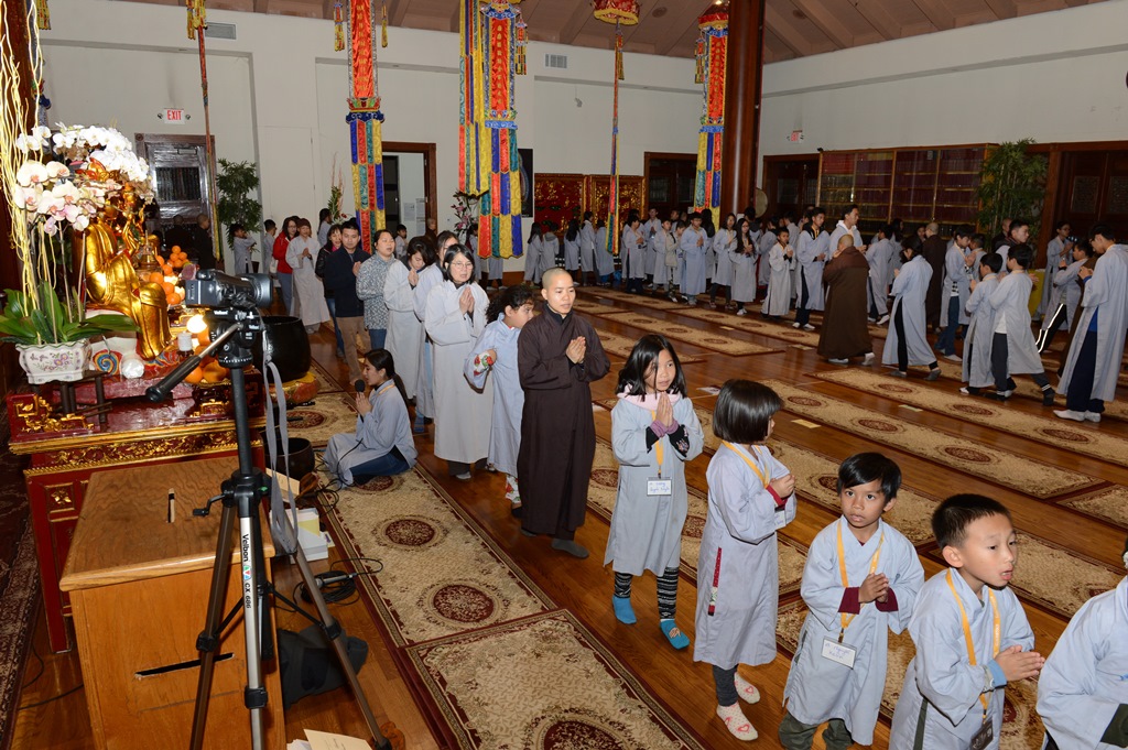 Chùa Đức Viên, San Jose (Hoa Kỳ)  Tổ Chức Khóa Tu Thiếu Nhi Mùa Đông 2017