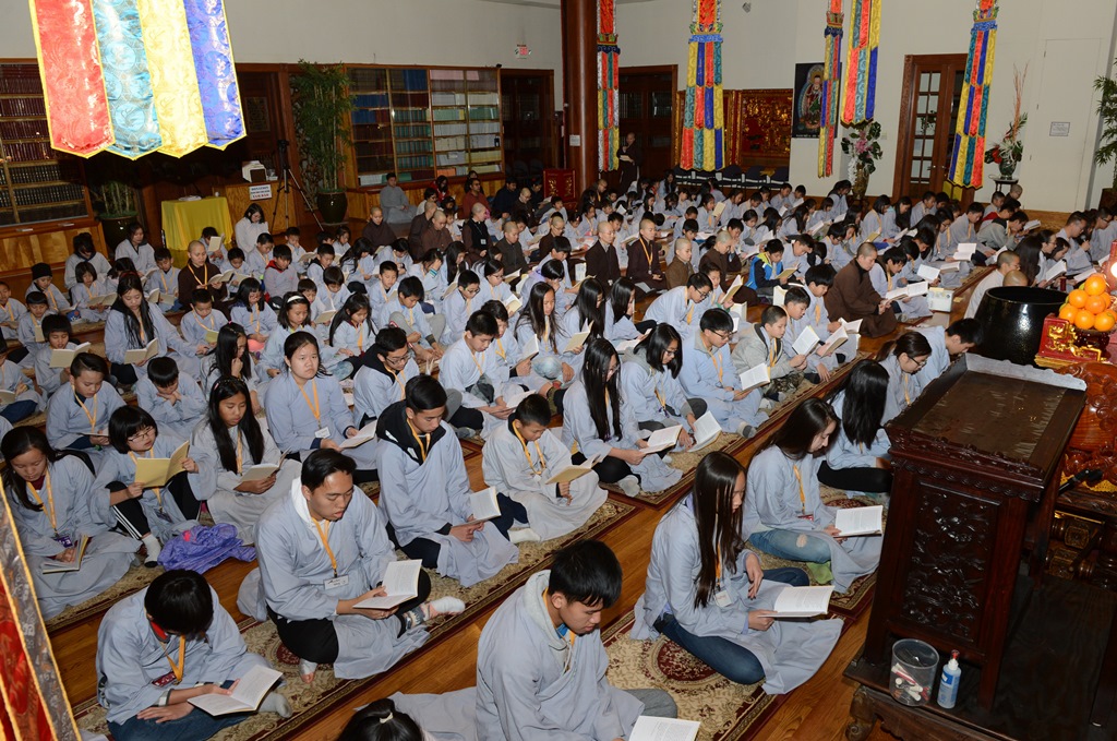 Chùa Đức Viên, San Jose (Hoa Kỳ)  Tổ Chức Khóa Tu Thiếu Nhi Mùa Đông 2017