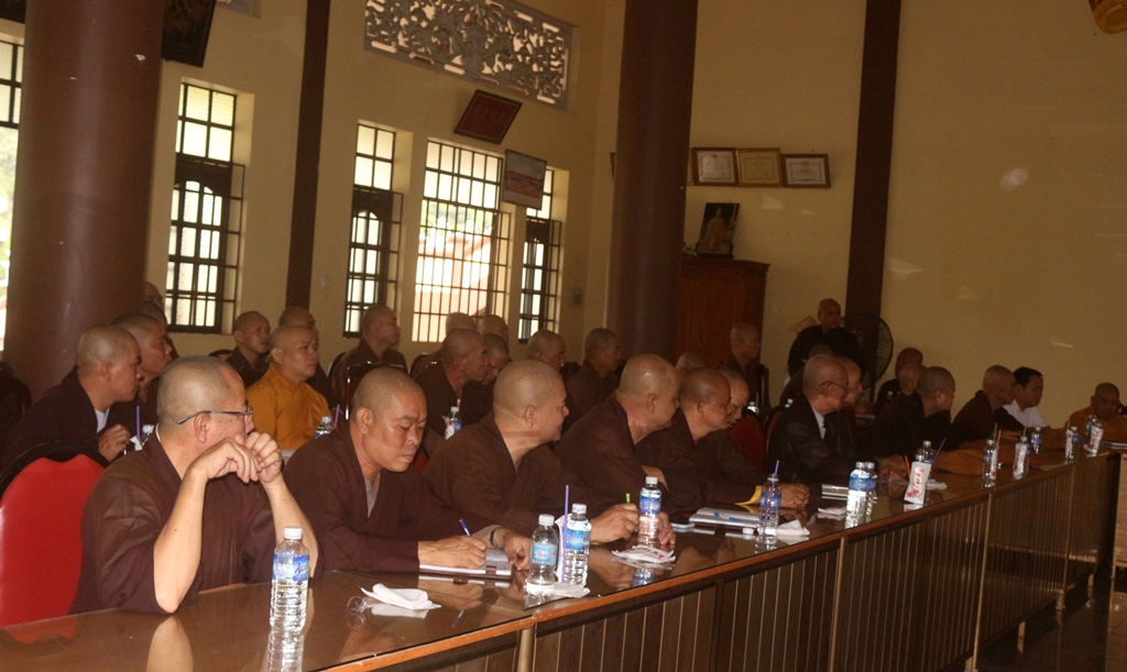 Bình Dương: Chùa Hội Khánh họp triển khai công tác tổ chức Đại lễ Cầu siêu các nạn nhân tử vong do TNGT năm 2017.