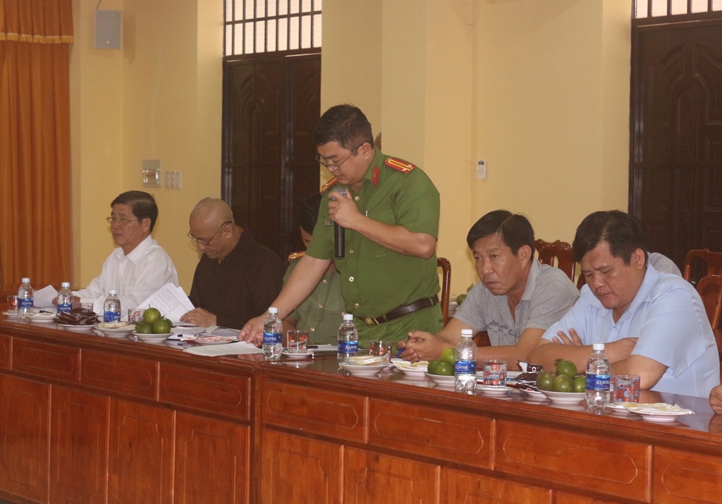 Bình Dương: Họp triển khai công tác tổ chức Đại lễ Cầu siêu các nạn nhân tử vong do TNGT năm 2017.