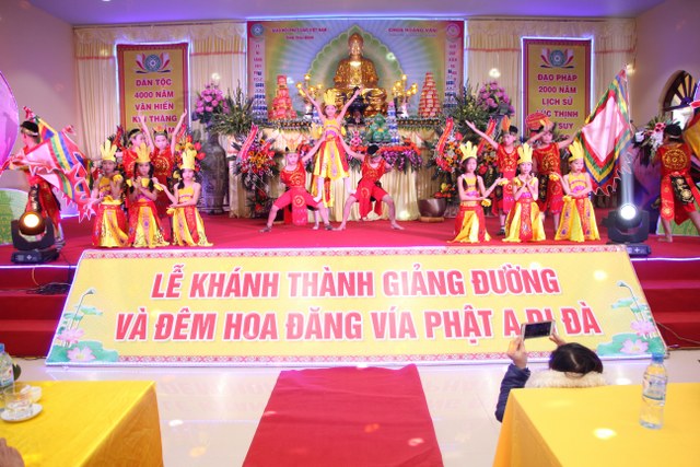 Thái Bình: Khánh thành giảng đường chùa Hoằng Văn