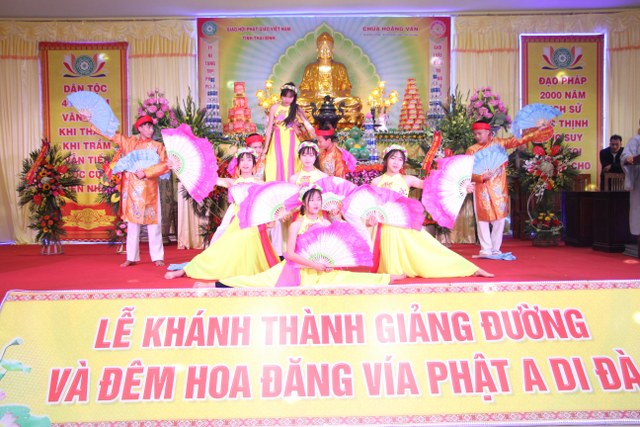 Thái Bình: Khánh thành giảng đường chùa Hoằng Văn