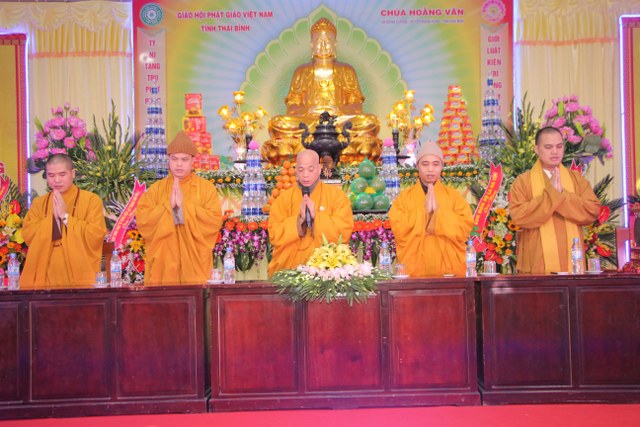 Thái Bình: Khánh thành giảng đường chùa Hoằng Văn