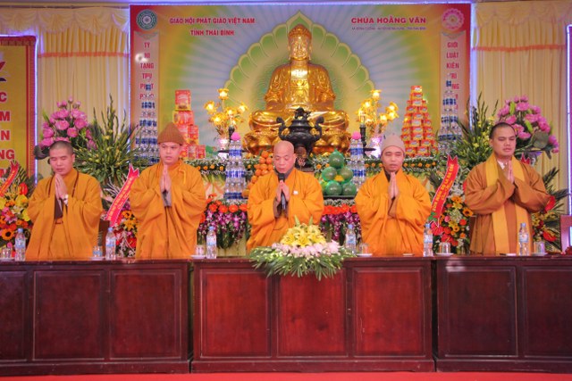 Thái Bình: Khánh thành giảng đường chùa Hoằng Văn