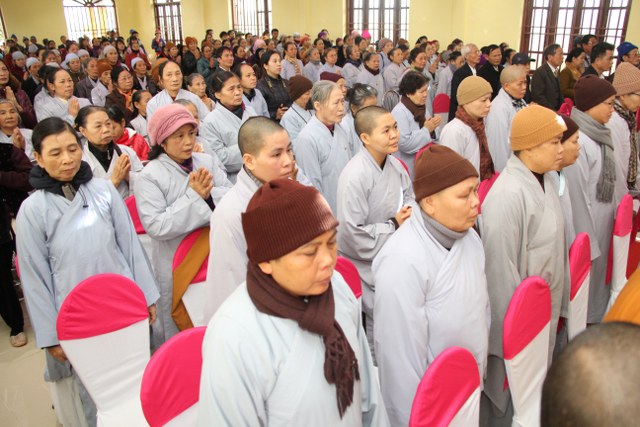 Thái Bình: Khánh thành giảng đường chùa Hoằng Văn