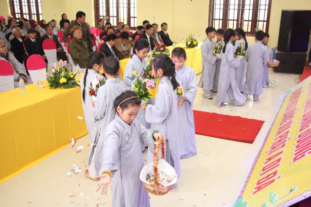 Thái Bình: Khánh thành giảng đường chùa Hoằng Văn