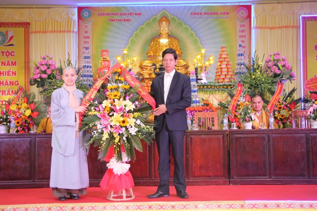 Thái Bình: Khánh thành giảng đường chùa Hoằng Văn