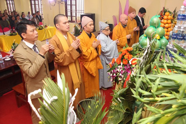 Thái Bình: Khánh thành giảng đường chùa Hoằng Văn