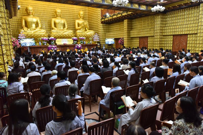 Chùa Giác Ngộ: Khóa tu ‘’Tuổi Trẻ Hướng Phật’’ lần thứ 20