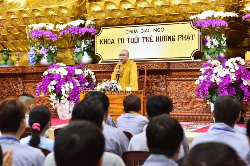 Chùa Giác Ngộ: Khóa tu ‘’Tuổi Trẻ Hướng Phật’’ lần thứ 20