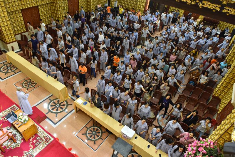 Chùa Giác Ngộ: Khóa tu ‘’Tuổi Trẻ Hướng Phật’’ lần thứ 20