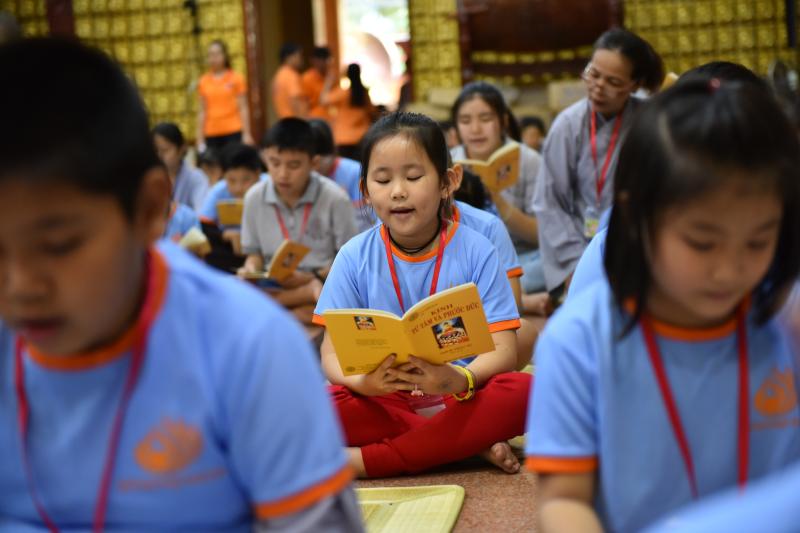 Khóa tu ‘’Búp sen từ bi’’ lần thứ 6 Chùa Giác Ngộ