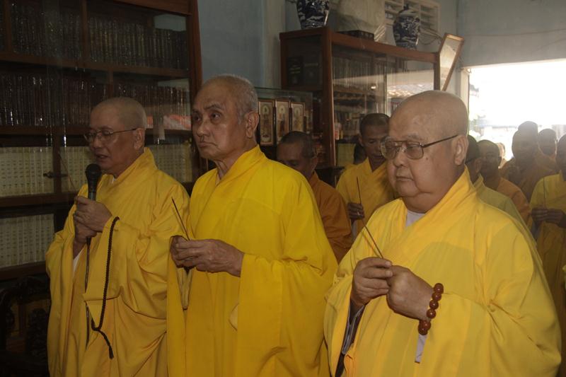 Đồng Tháp: Lễ Huý kỵ cố HT.Thích Thiện Chánh