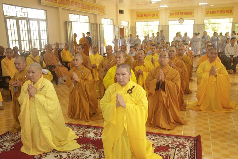 Đồng Tháp: Lễ Huý kỵ cố HT.Thích Thiện Chánh