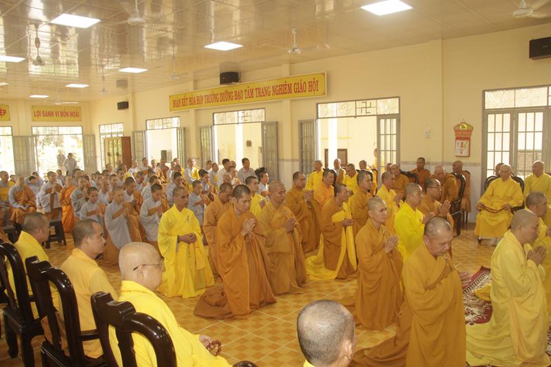 Đồng Tháp: Lễ Huý kỵ cố HT.Thích Thiện Chánh