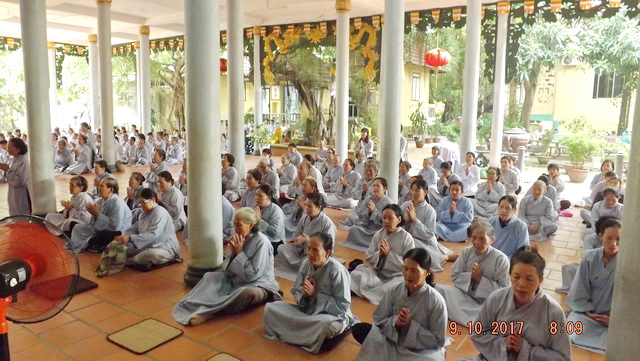 Chùa Lộc Thọ tổ chức khóa tu Bát quan trai lần thứ 8